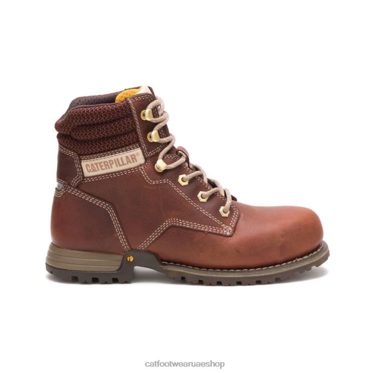 Caterpillar نحيف بيزلي 6 "الصلب اصبع القدم التمهيد العمل أسمر D820V279 | أحذية العمل