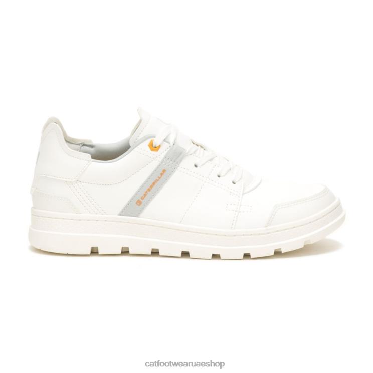 Caterpillar رجال اذكر حذاء رياضي منخفض ناصعة البياض D820V166 | الأحذية الكاجوال