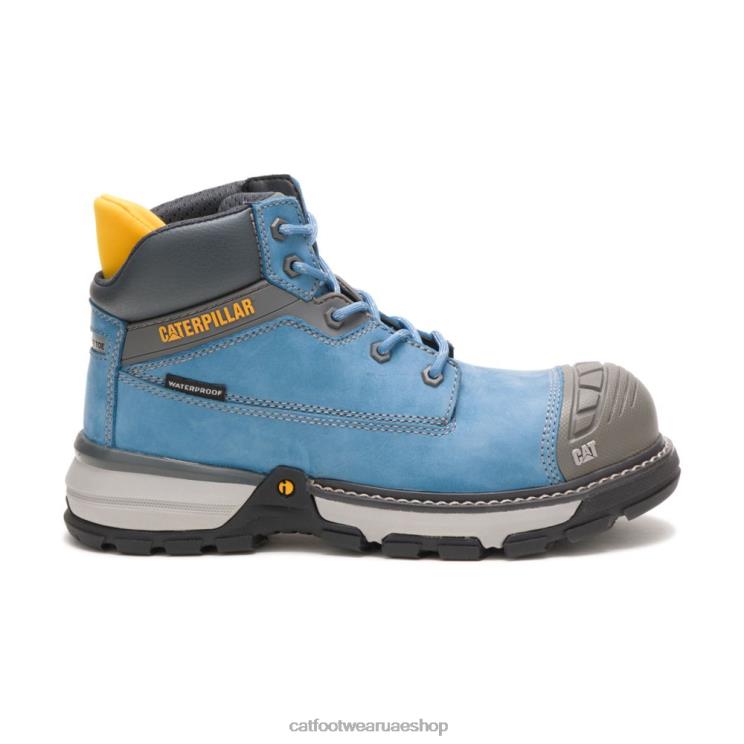 Caterpillar نحيف حفارة سوبيرلايت للماء الكربون المركب التمهيد العمل السماء الزرقاء D820V269 | أحذية العمل